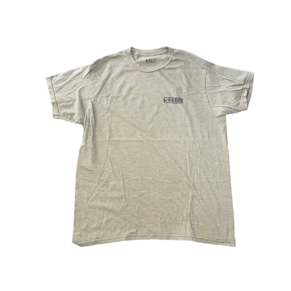 511 Tactical Army Logo Graphic T-Shirt Size Large Skull Military Utility